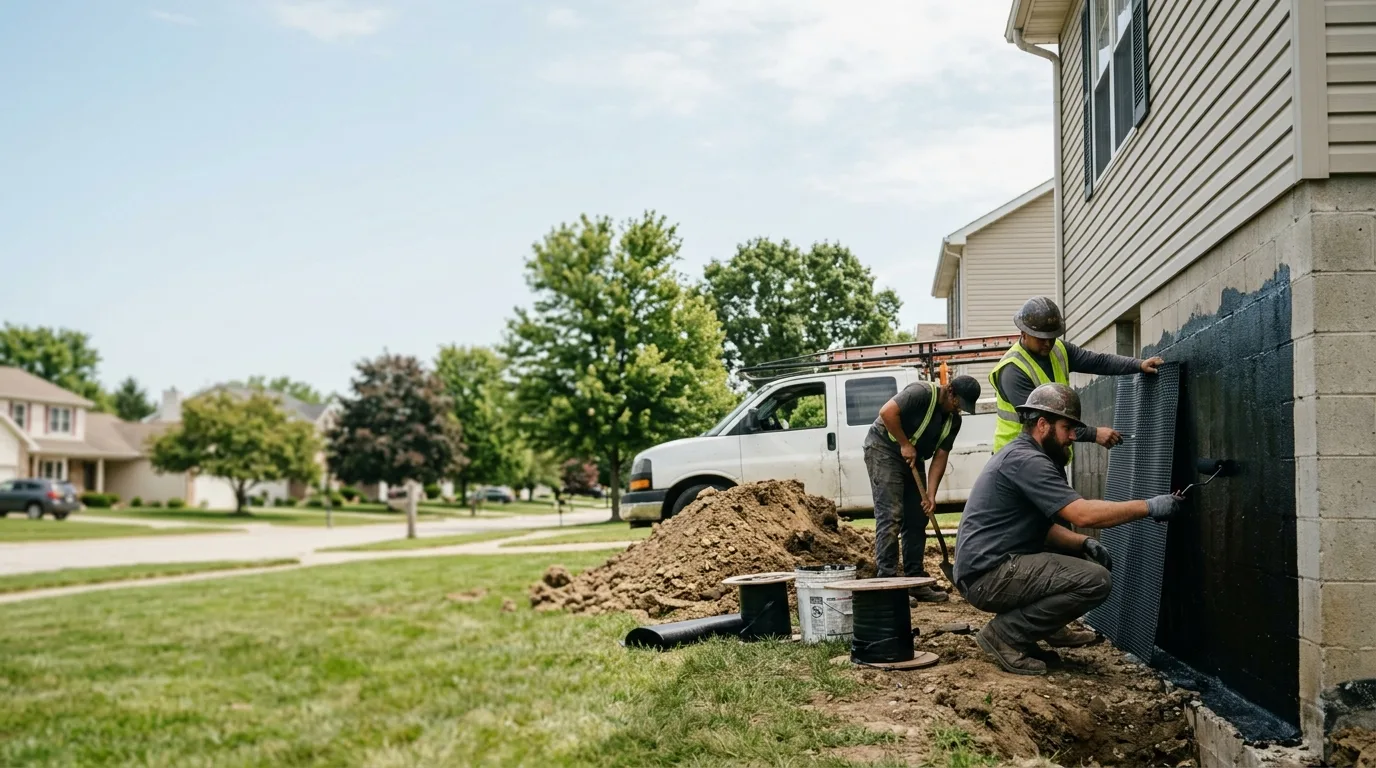 Basement Waterproofing in Nelsonville, OH near me